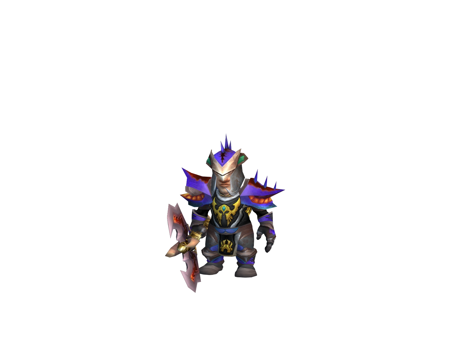 Gnomuh 3D character render