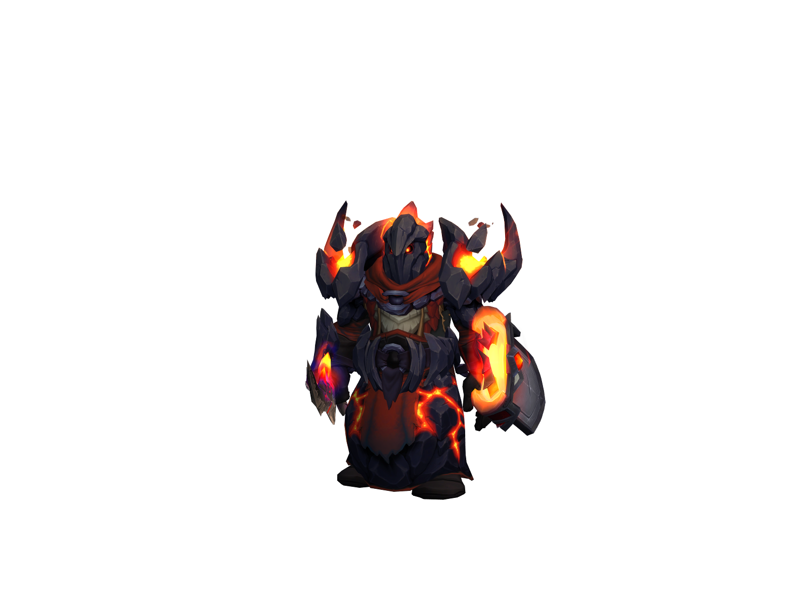 Fakefakersha 3D character render