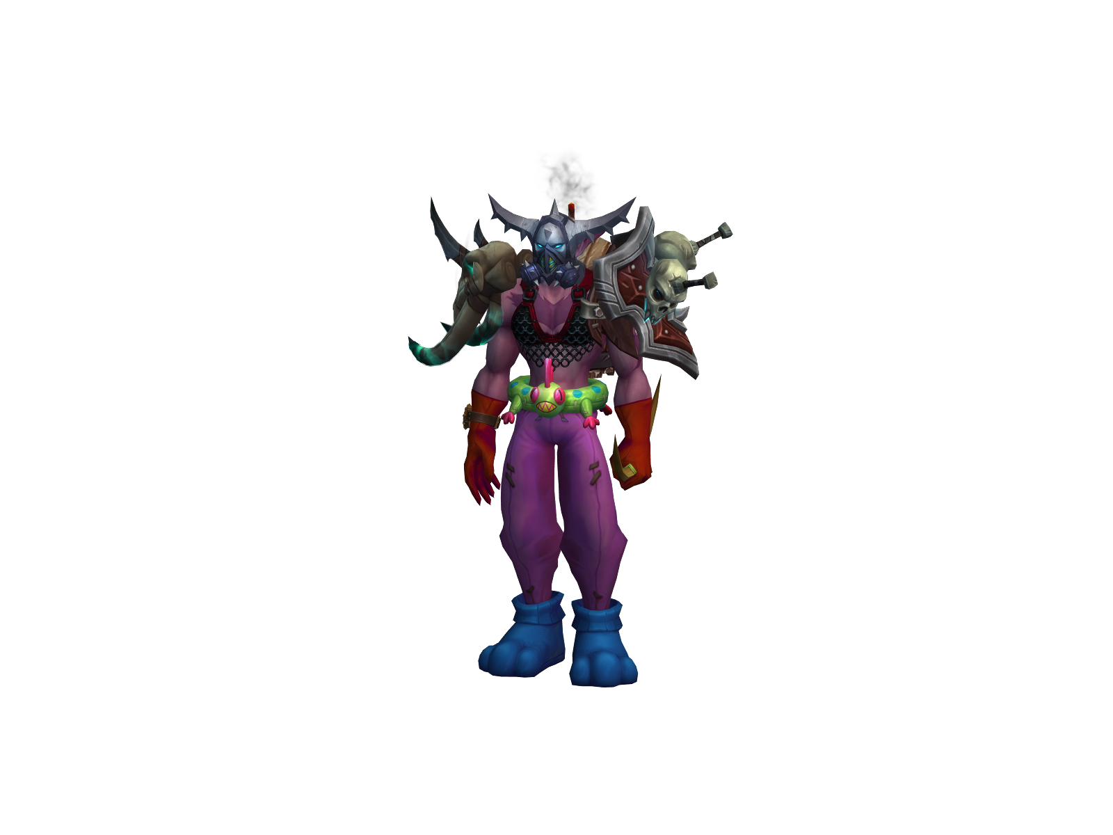 Bagagwa 3D character render