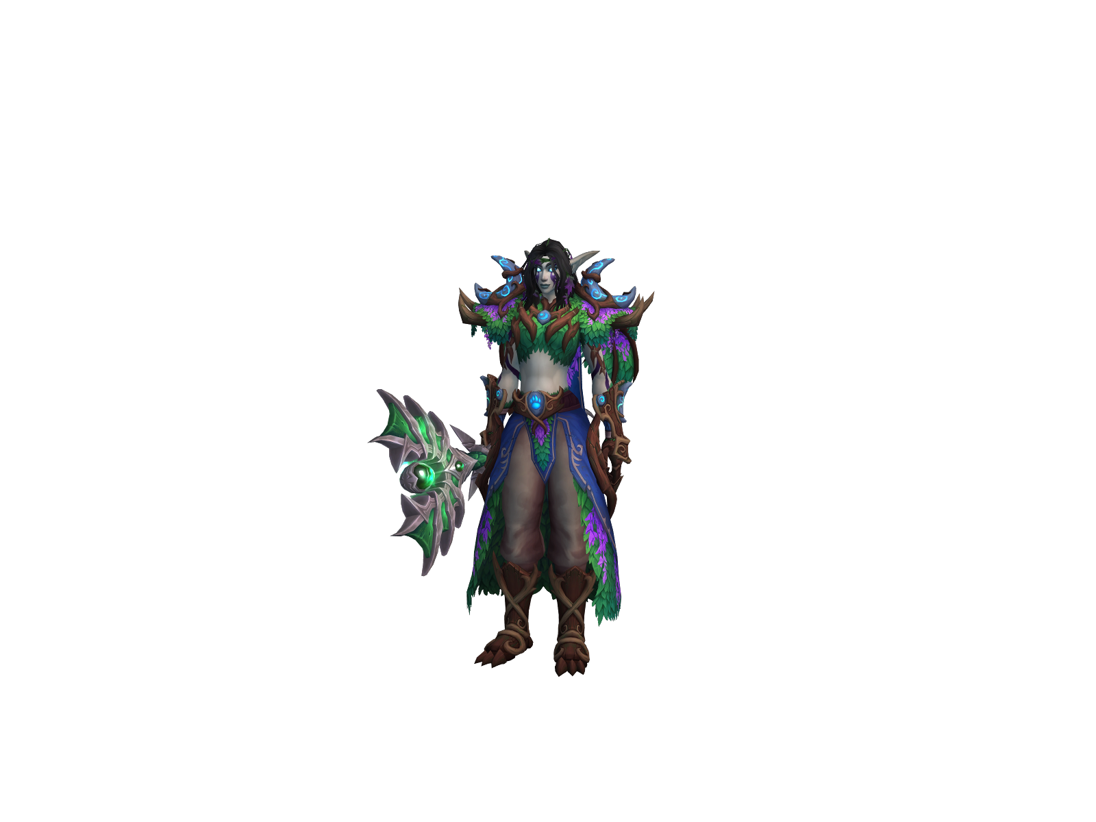 Hannarose 3D character render