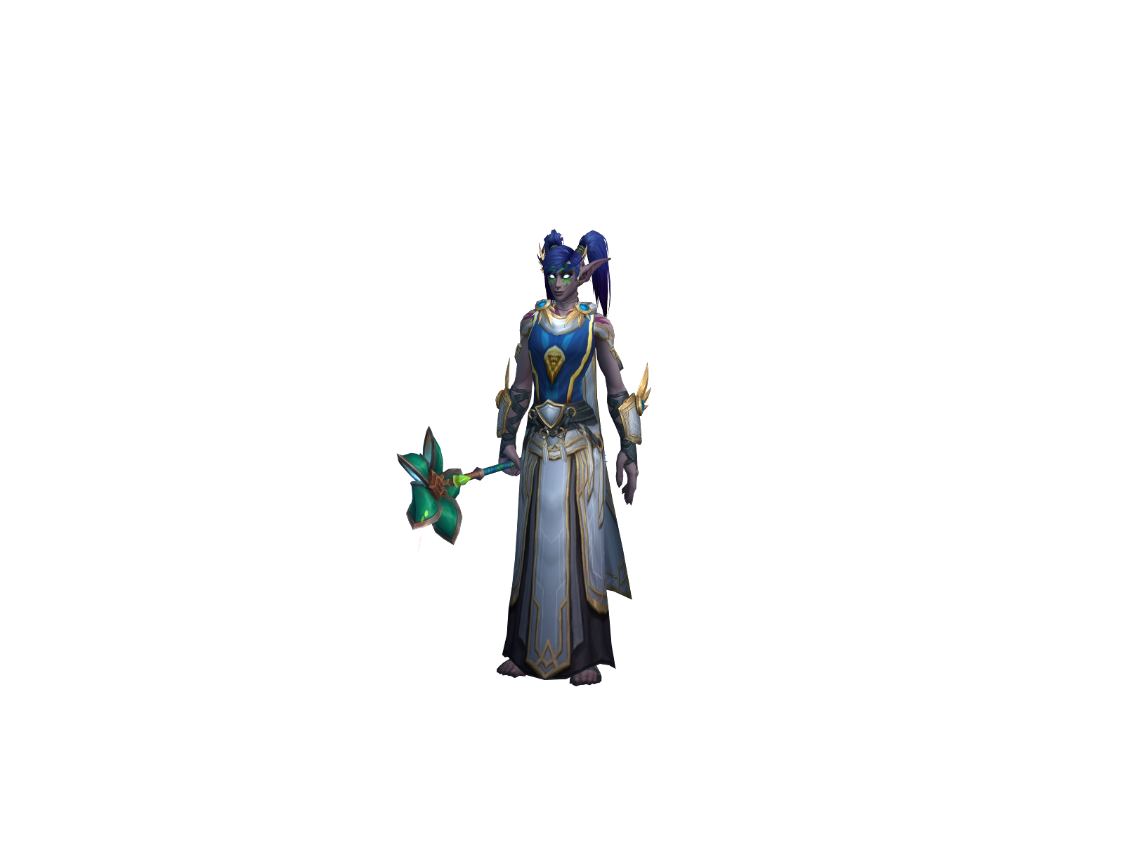 Rohear 3D character render