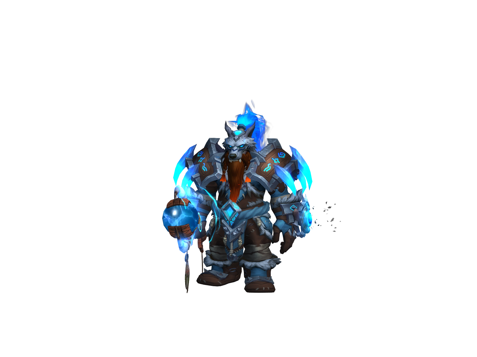 Folgur 3D character render