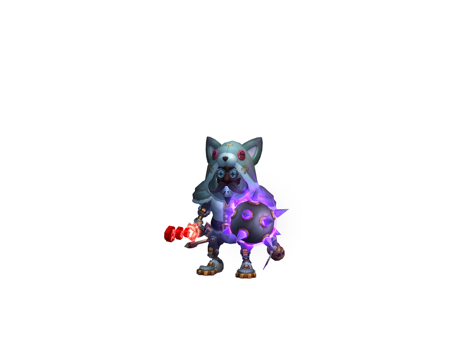 Badbunny 3D character render
