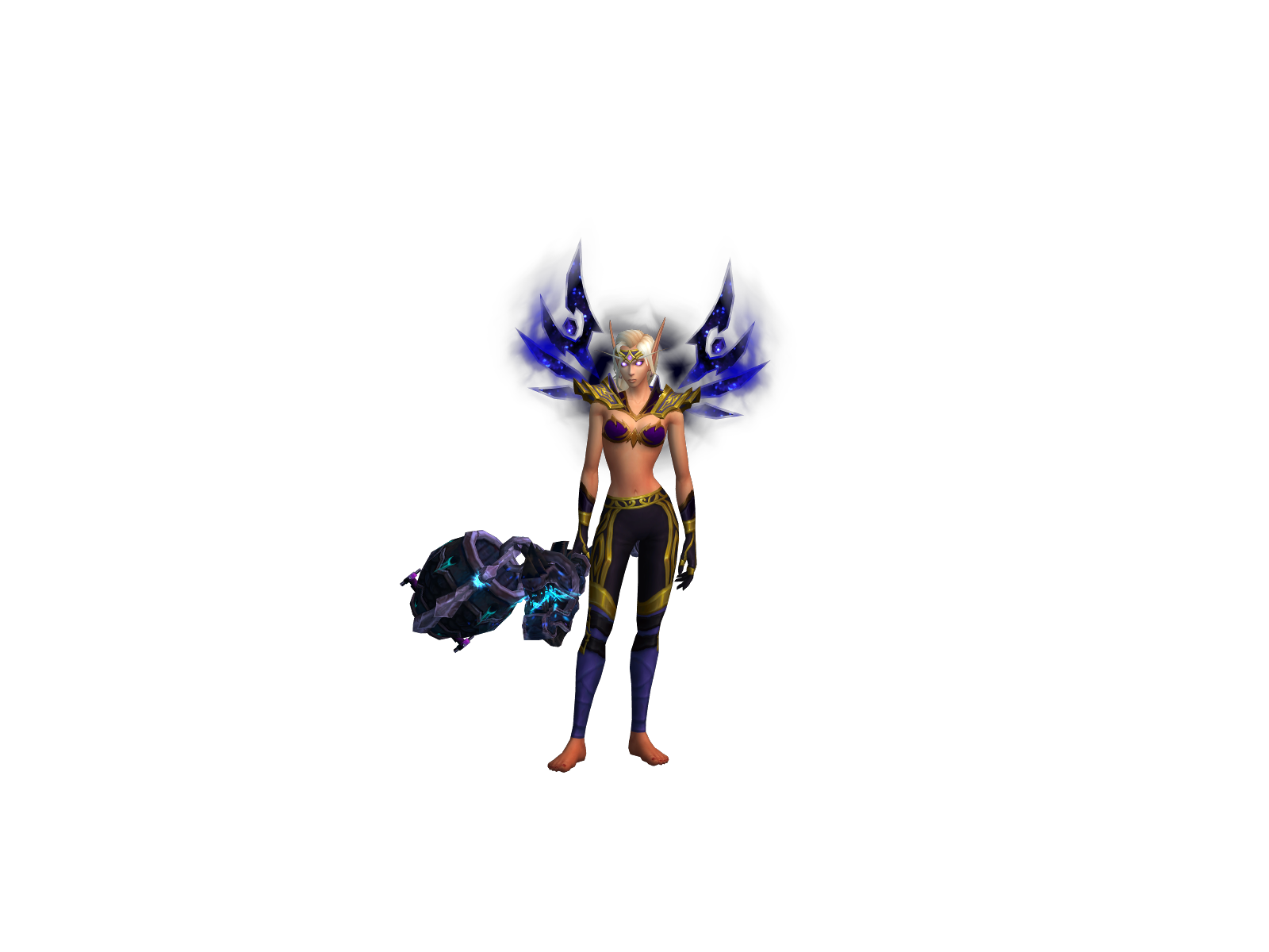 Swollzy 3D character render