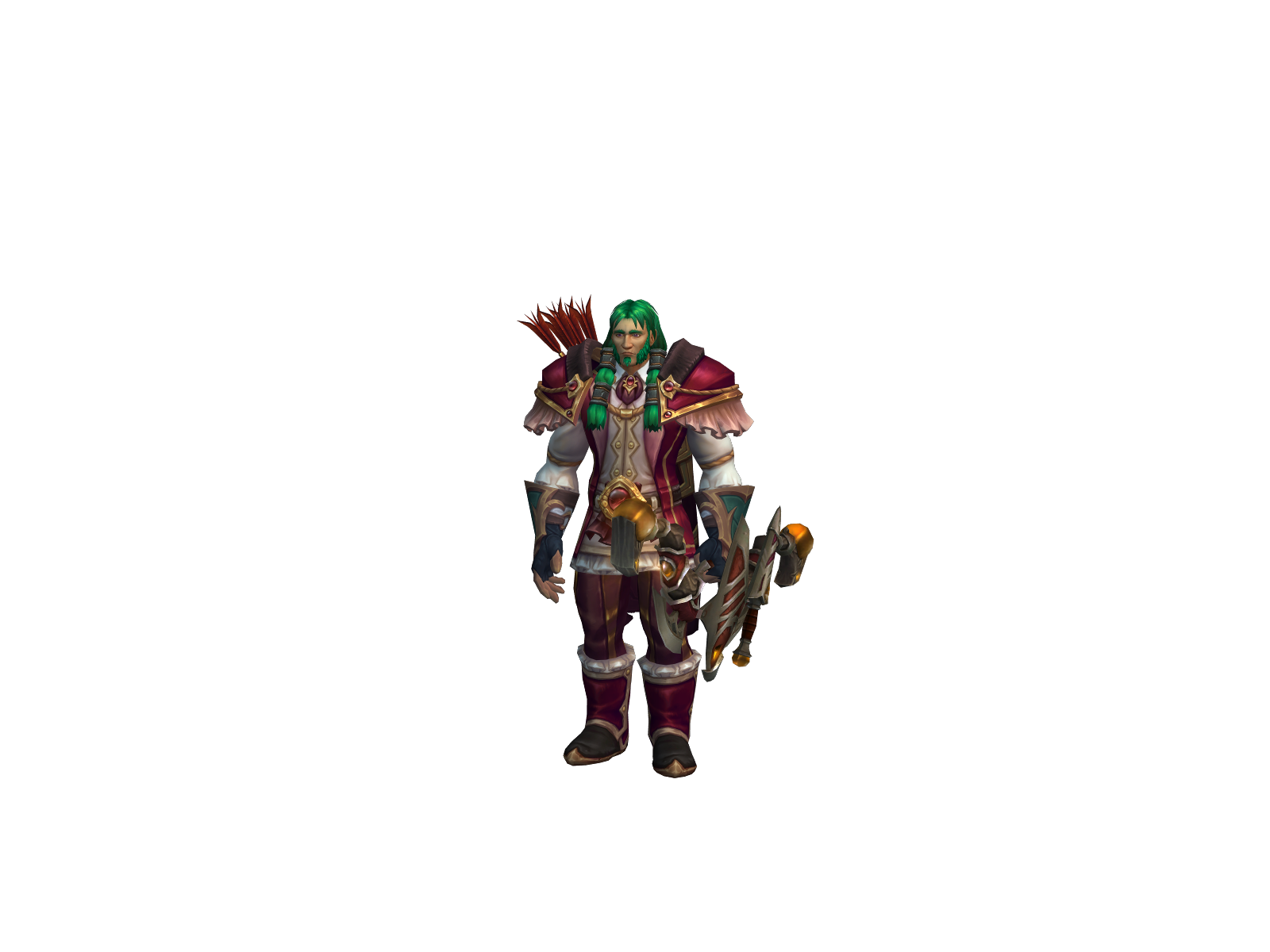 Trevonian 3D character render