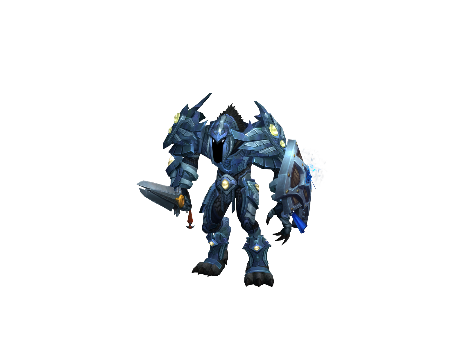 Ehnus 3D character render