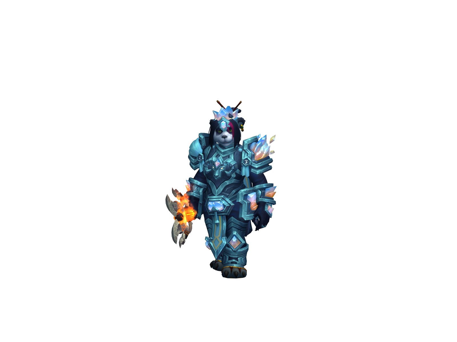 Jynnè 3D character render