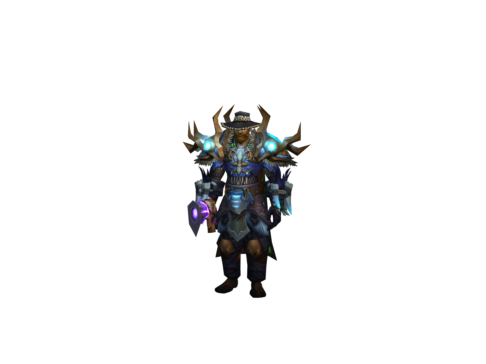 Techunique 3D character render