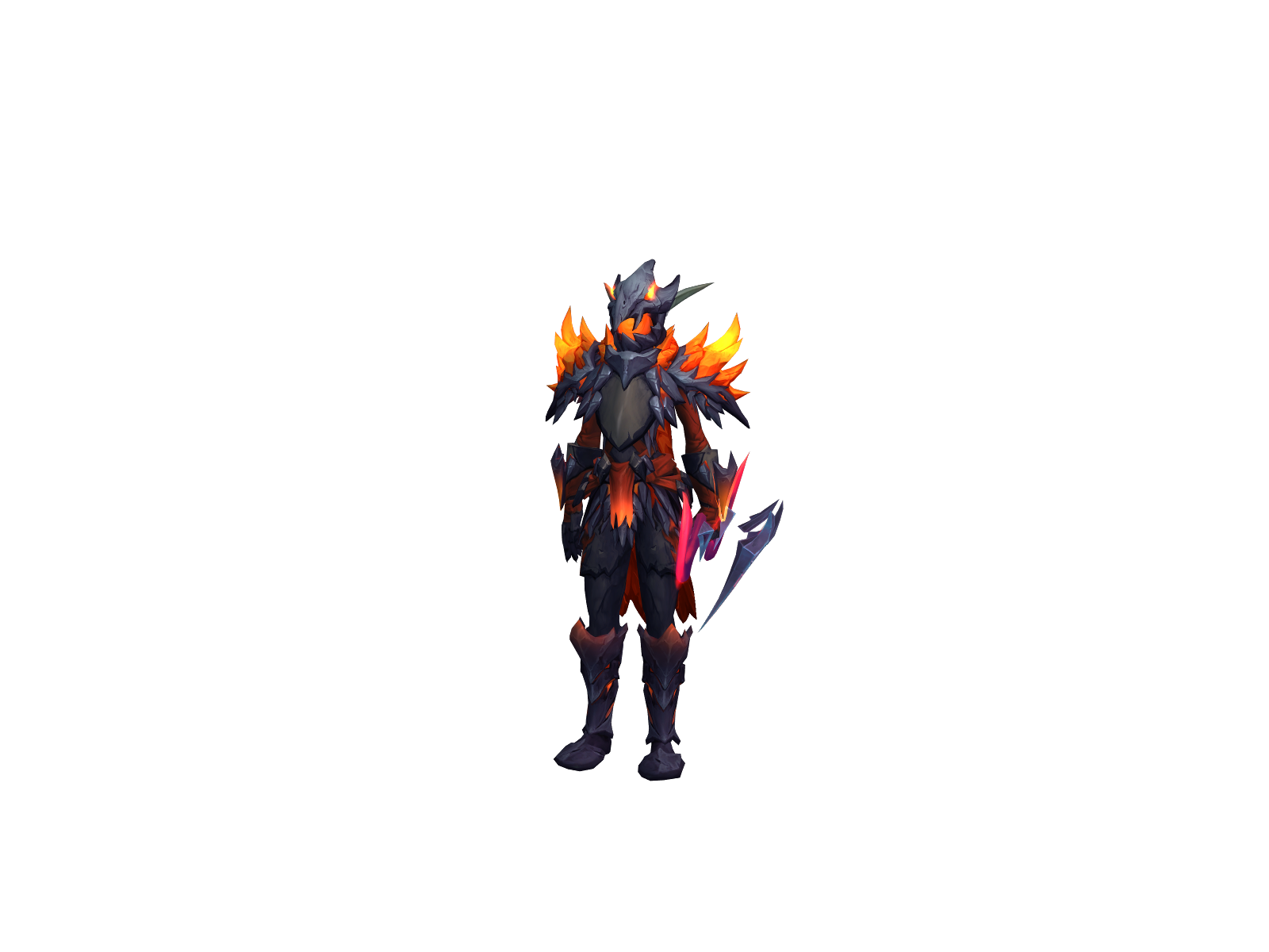Licknshots 3D character render