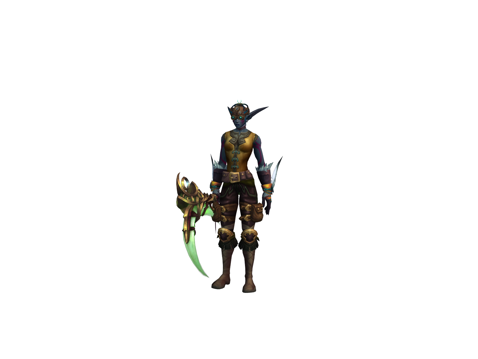 Bibadibobadi 3D character render