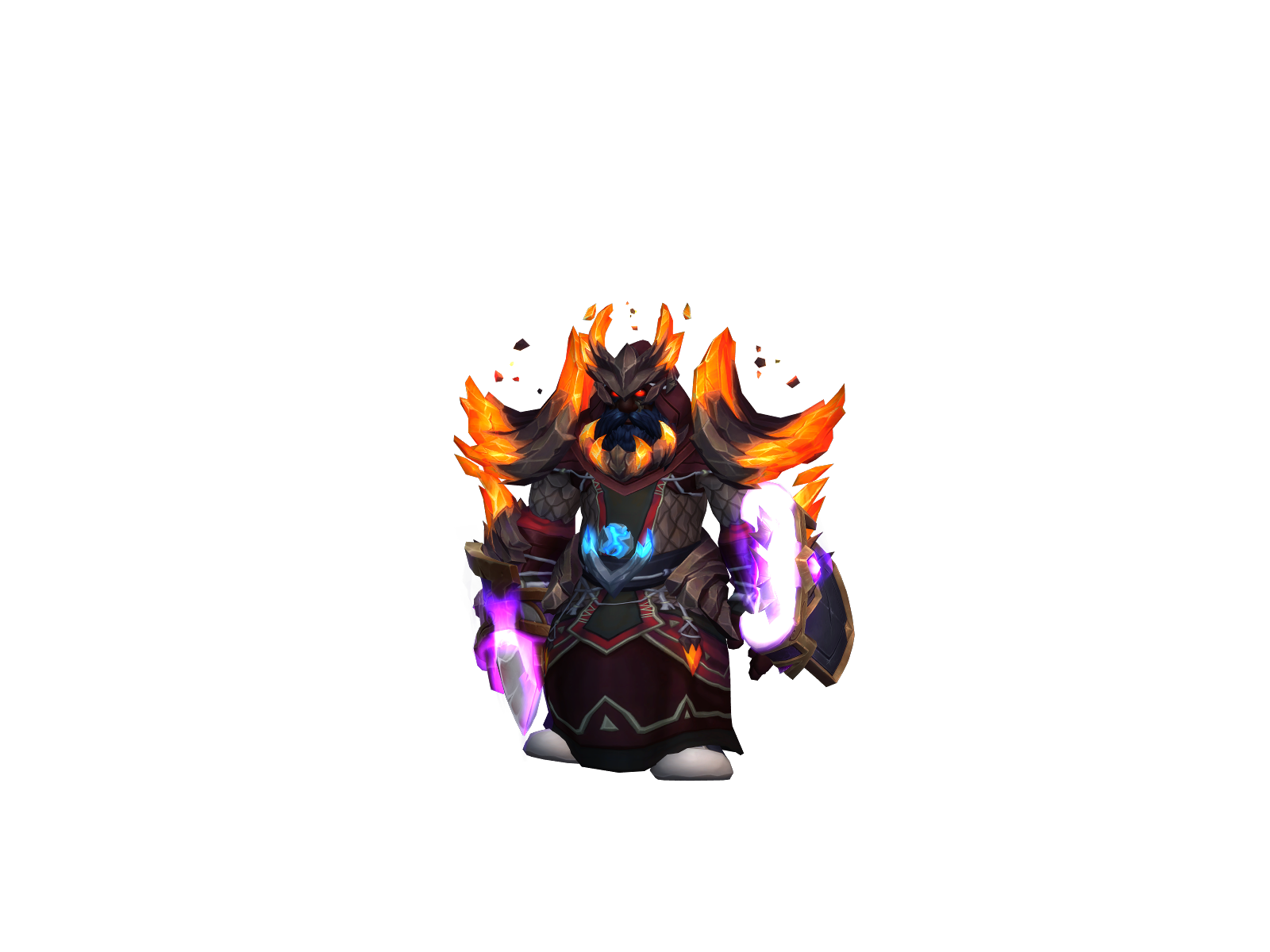 Sheagaen 3D character render