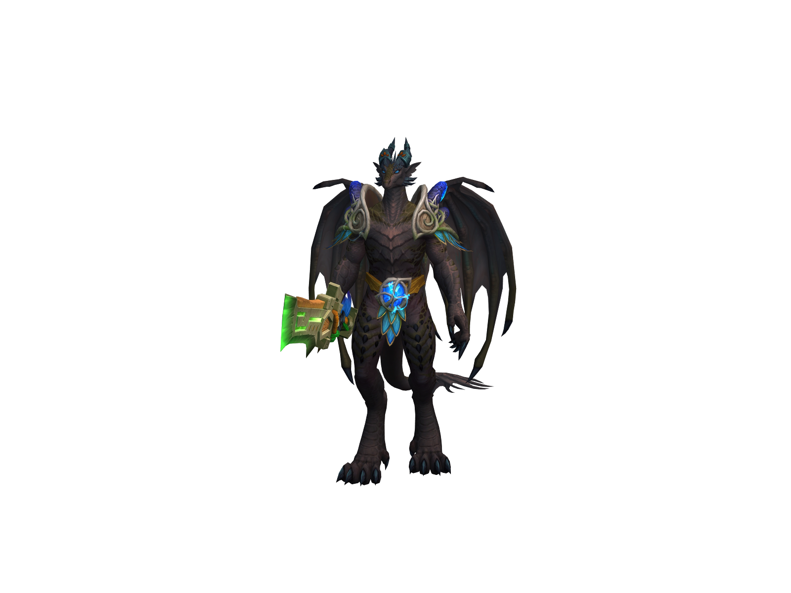 Elcocodrilo 3D character render
