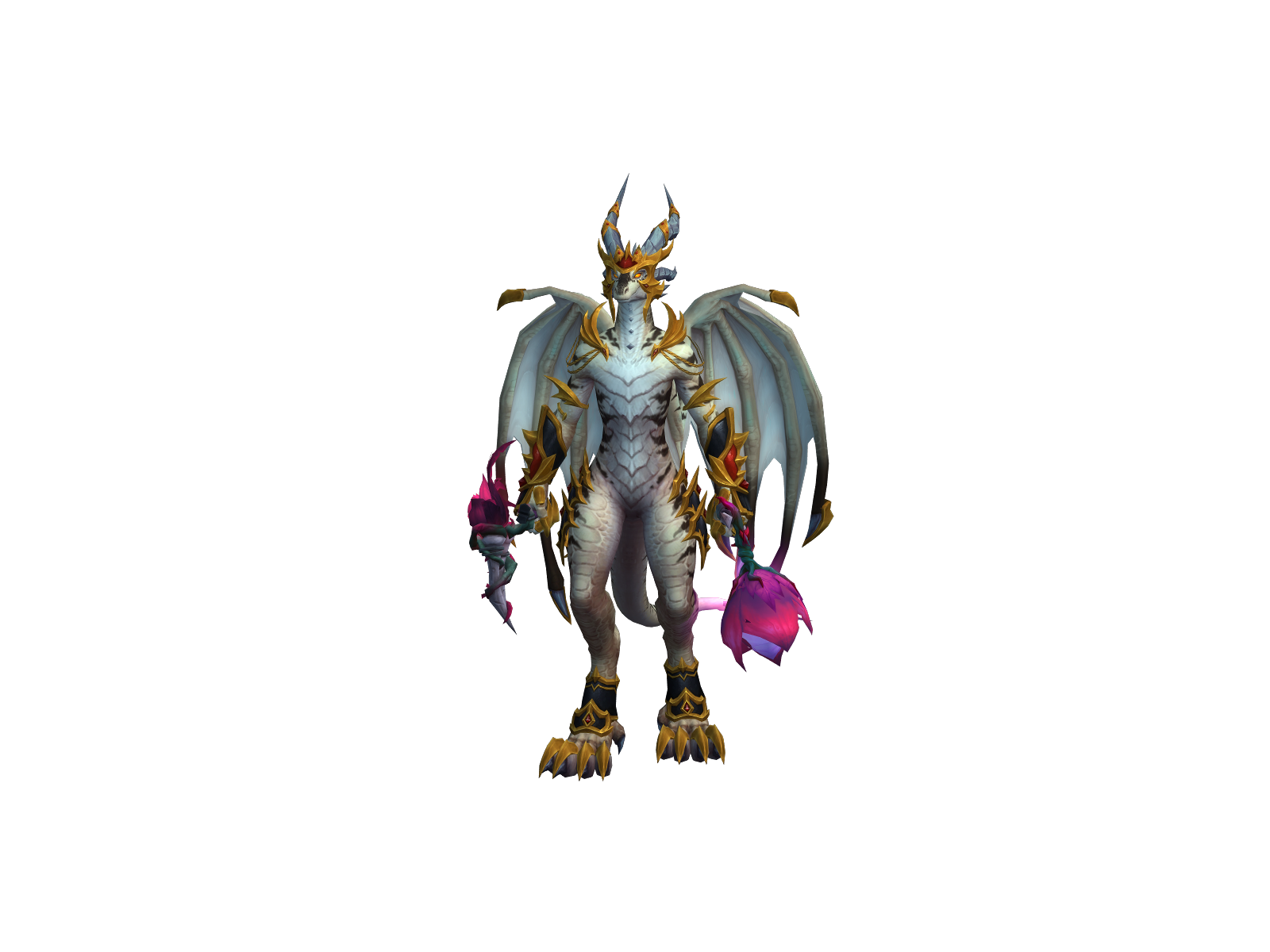 Flows 3D character render