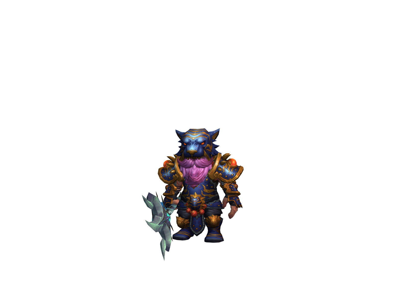 Gnomfu 3D character render