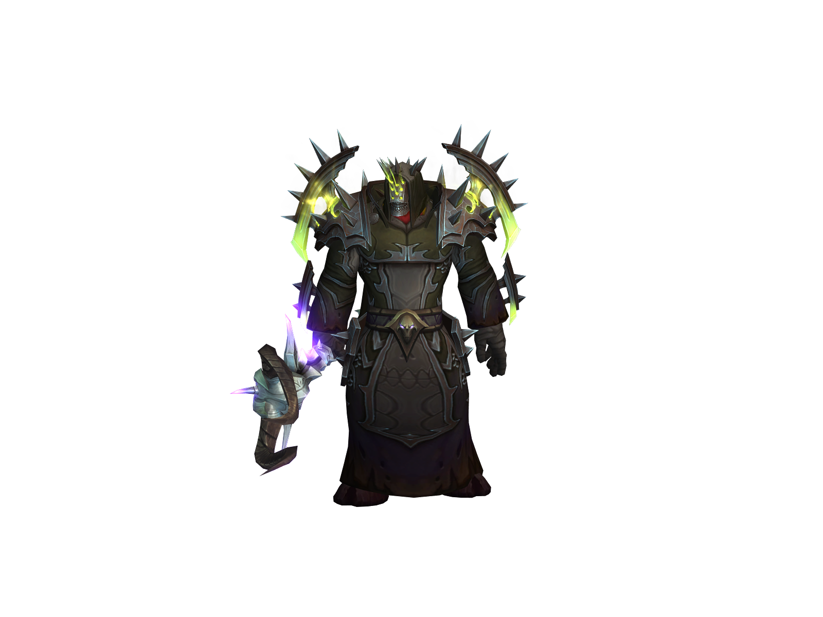 Hierarchy 3D character render