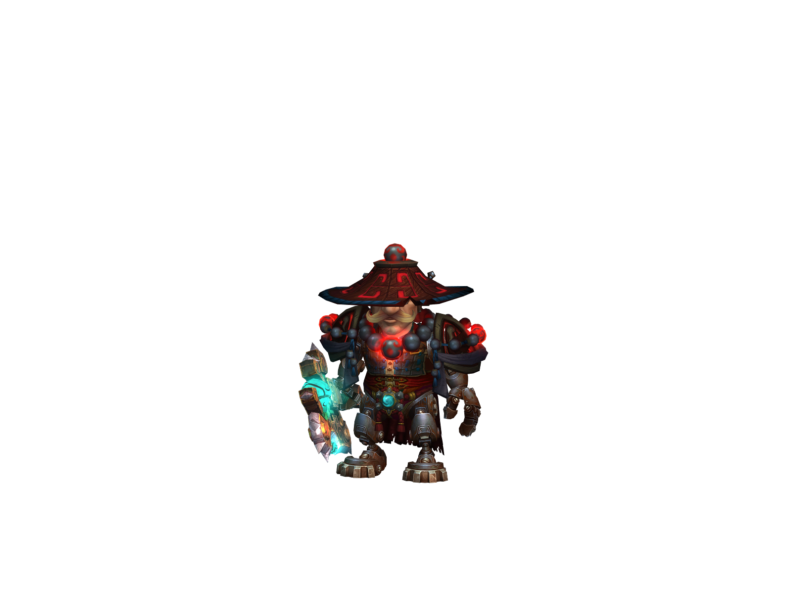 Chromognomes 3D character render