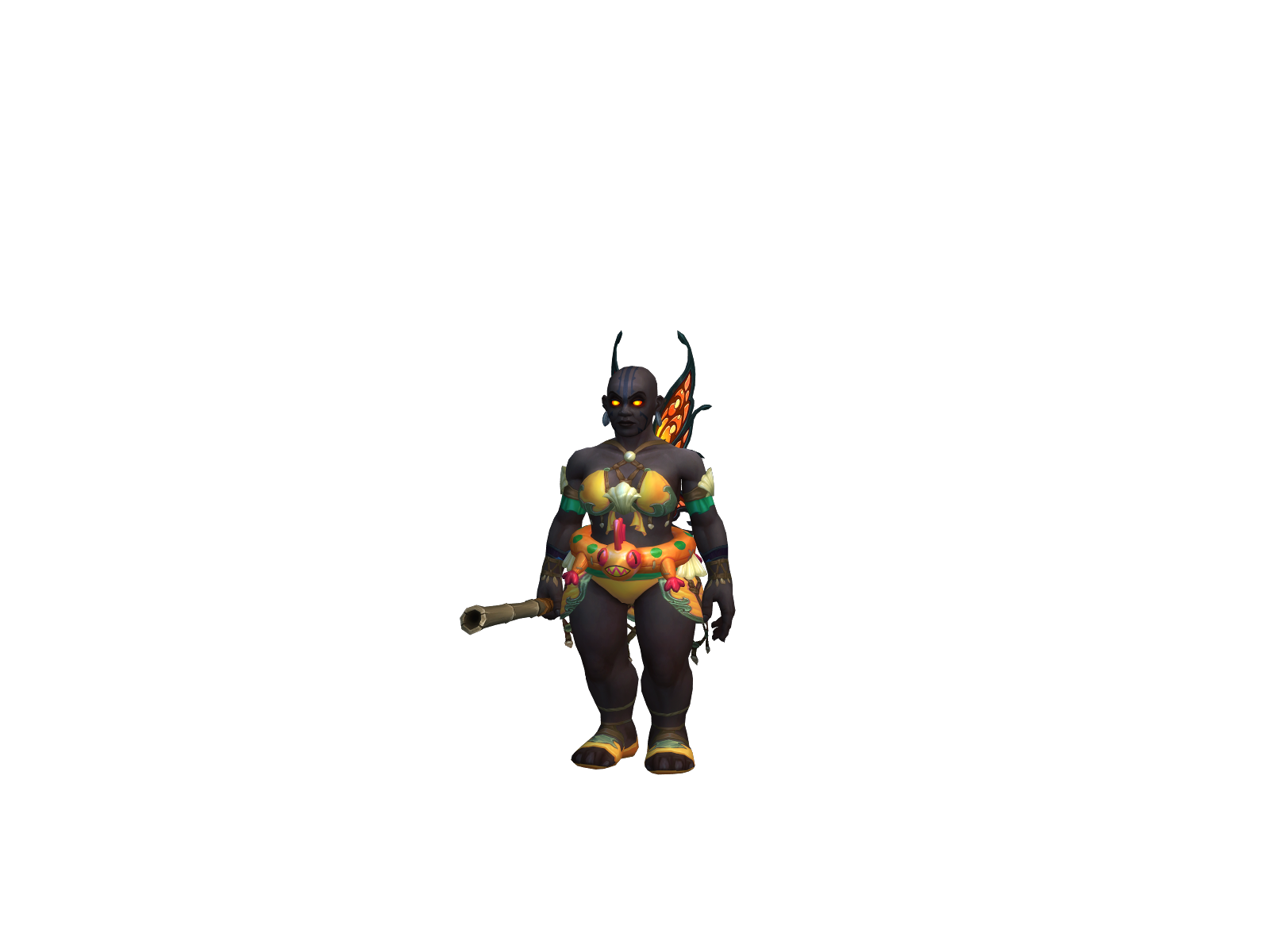 Monkygore 3D character render