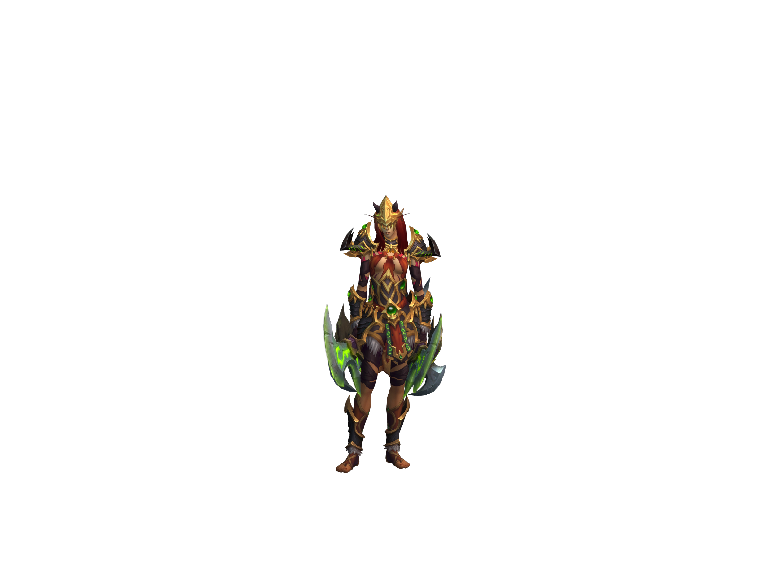 Pówer 3D character render