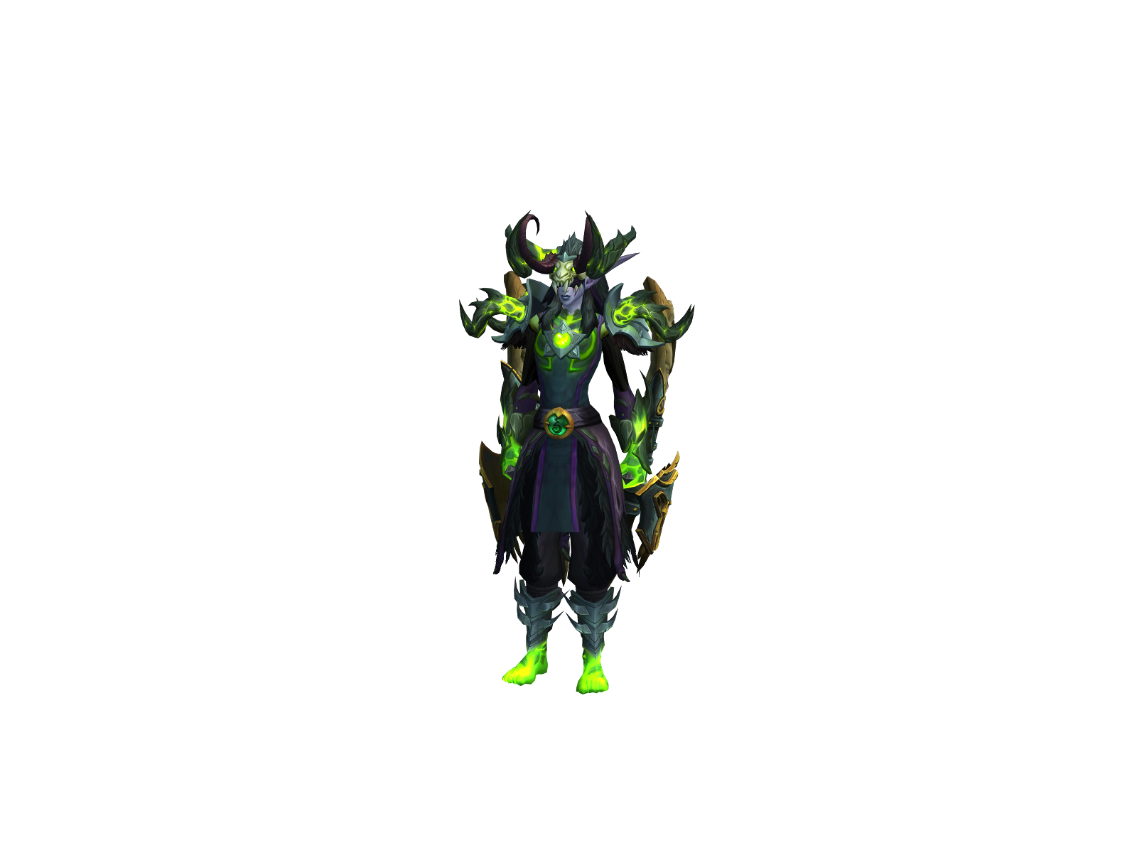 Walervil 3D character render