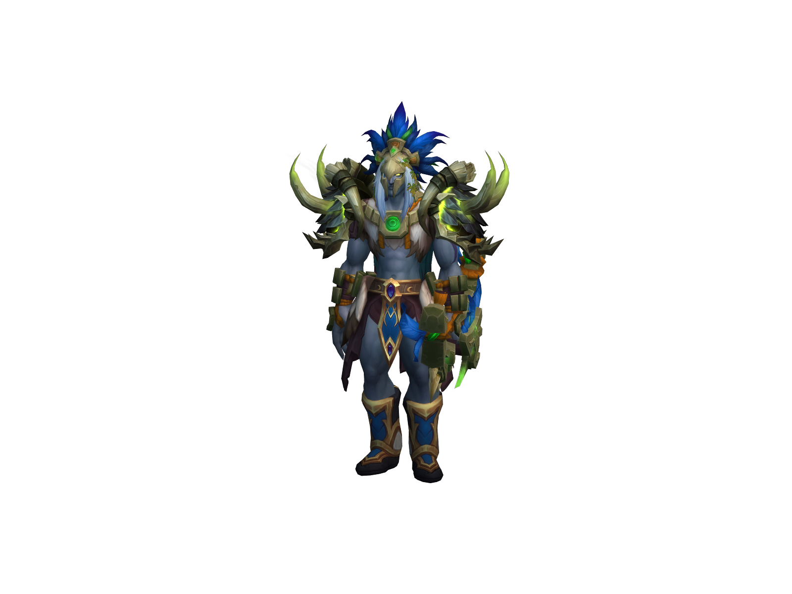 Skyblood 3D character render