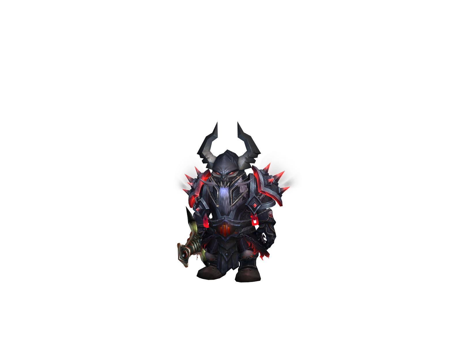 Redskully 3D character render