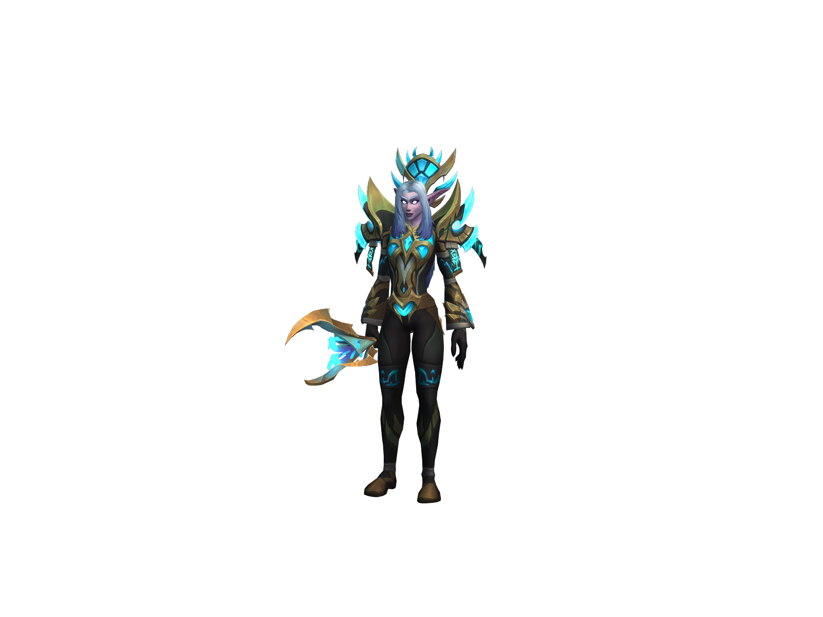 Cerepriest 3D character render