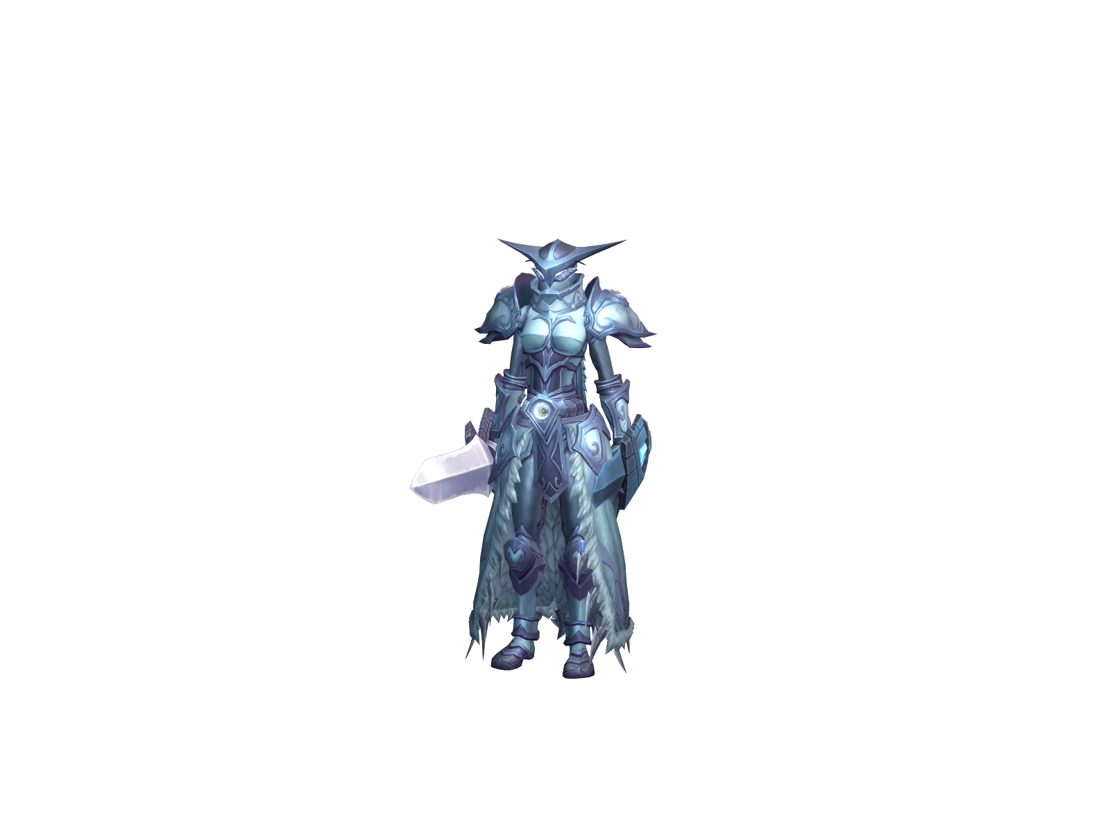 Spraken 3D character render