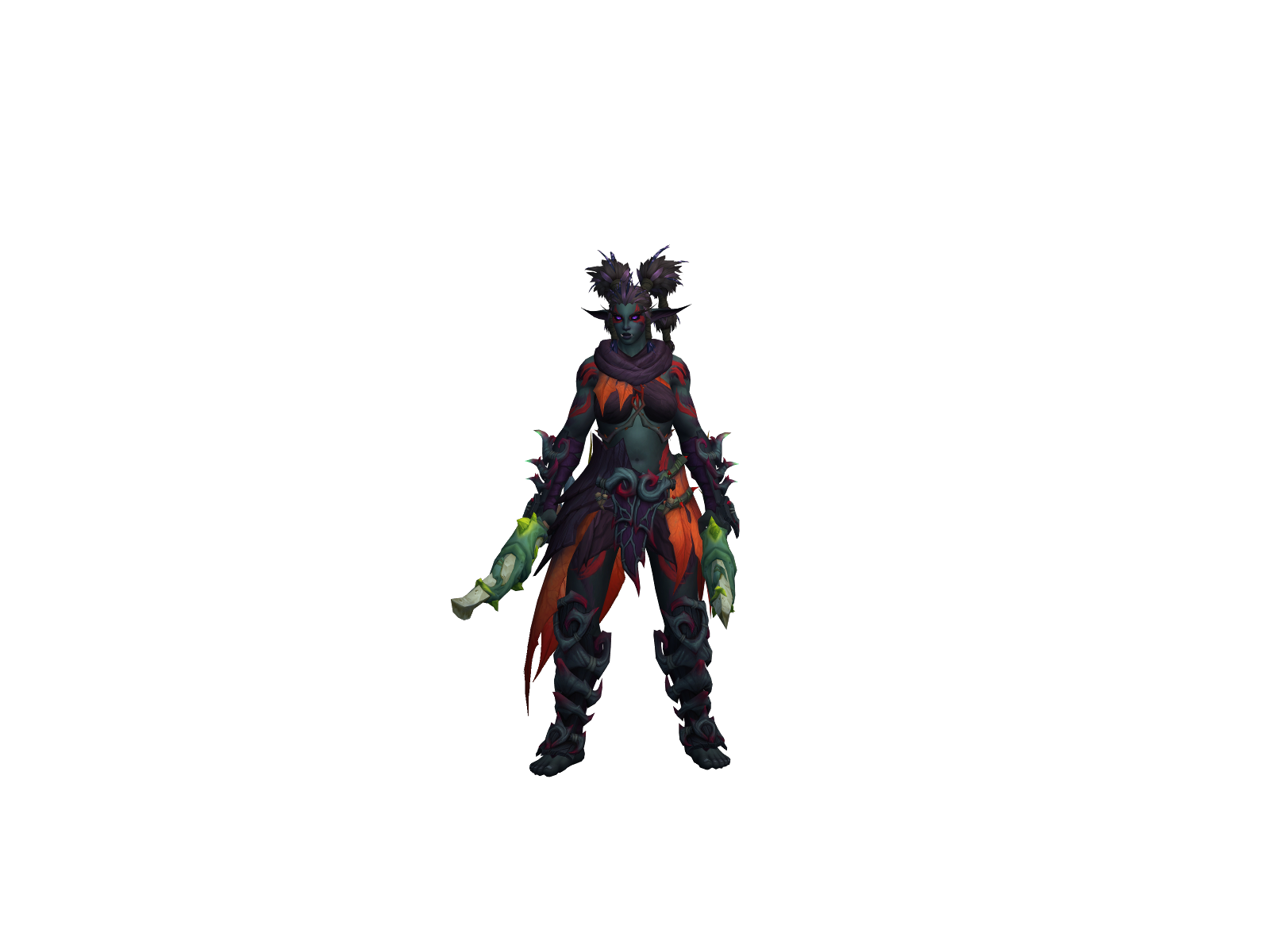 Tarnasia 3D character render