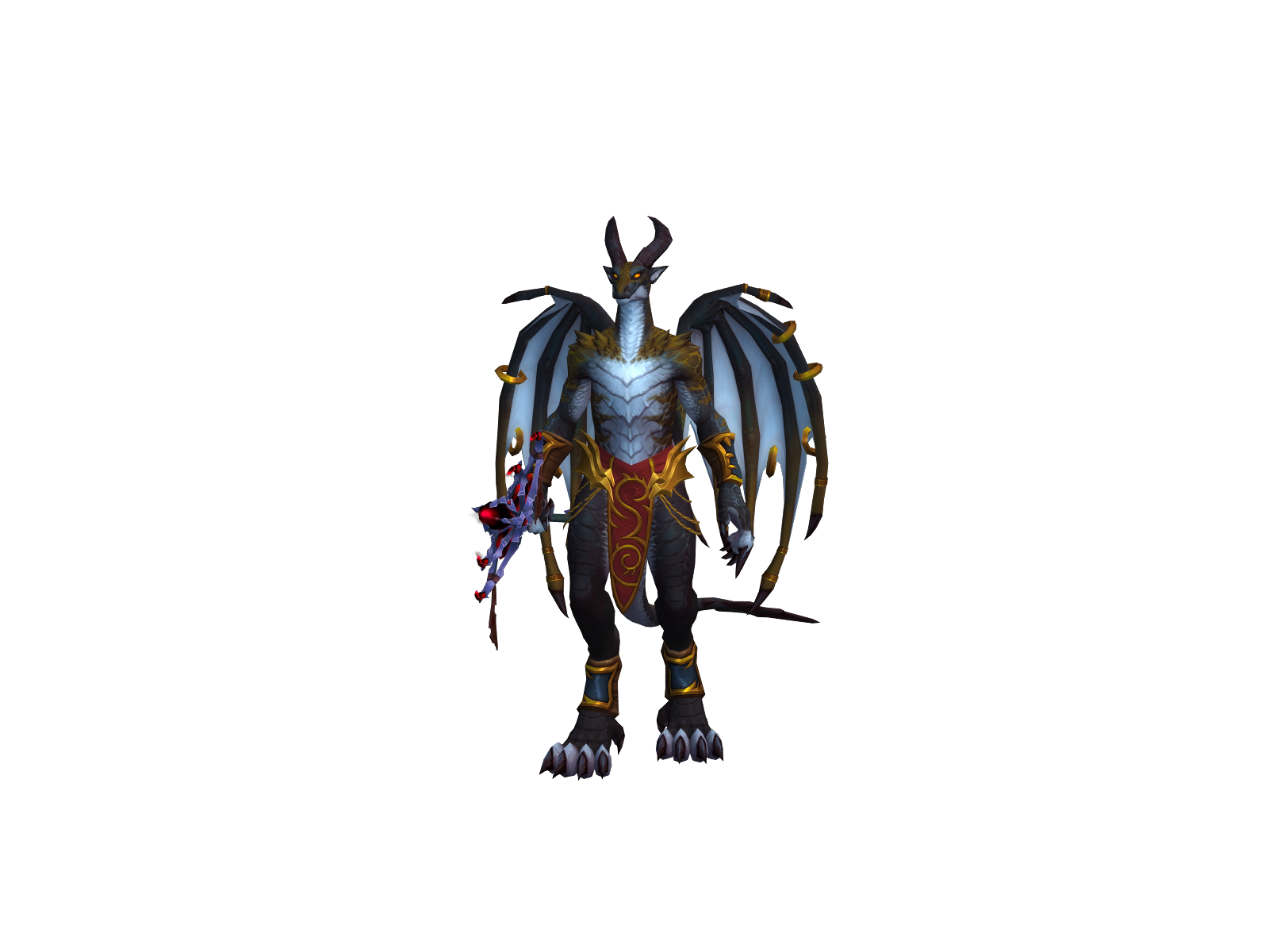 Littledrag 3D character render