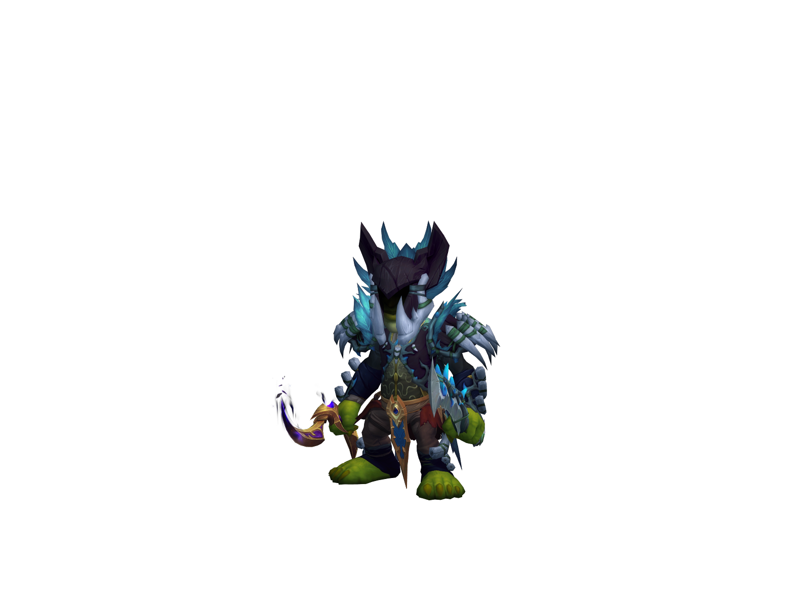 Døpamine 3D character render