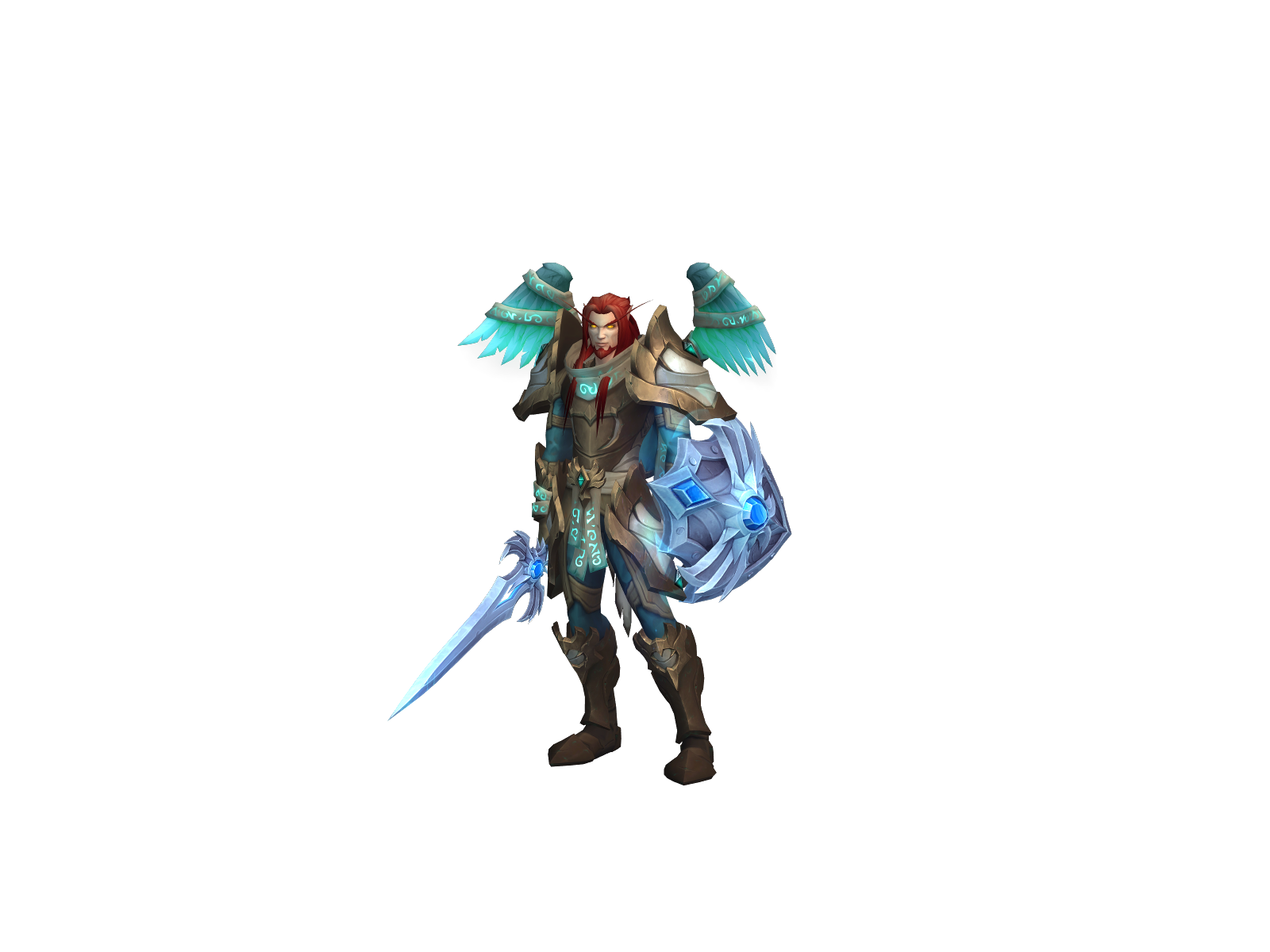 Mecko 3D character render
