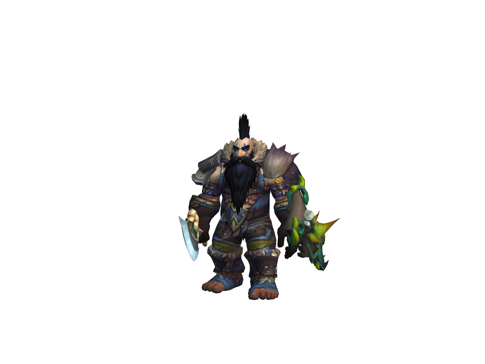 Falfar 3D character render