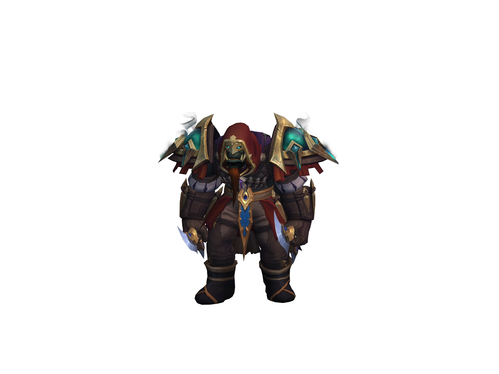 Orcabuser 3D character render