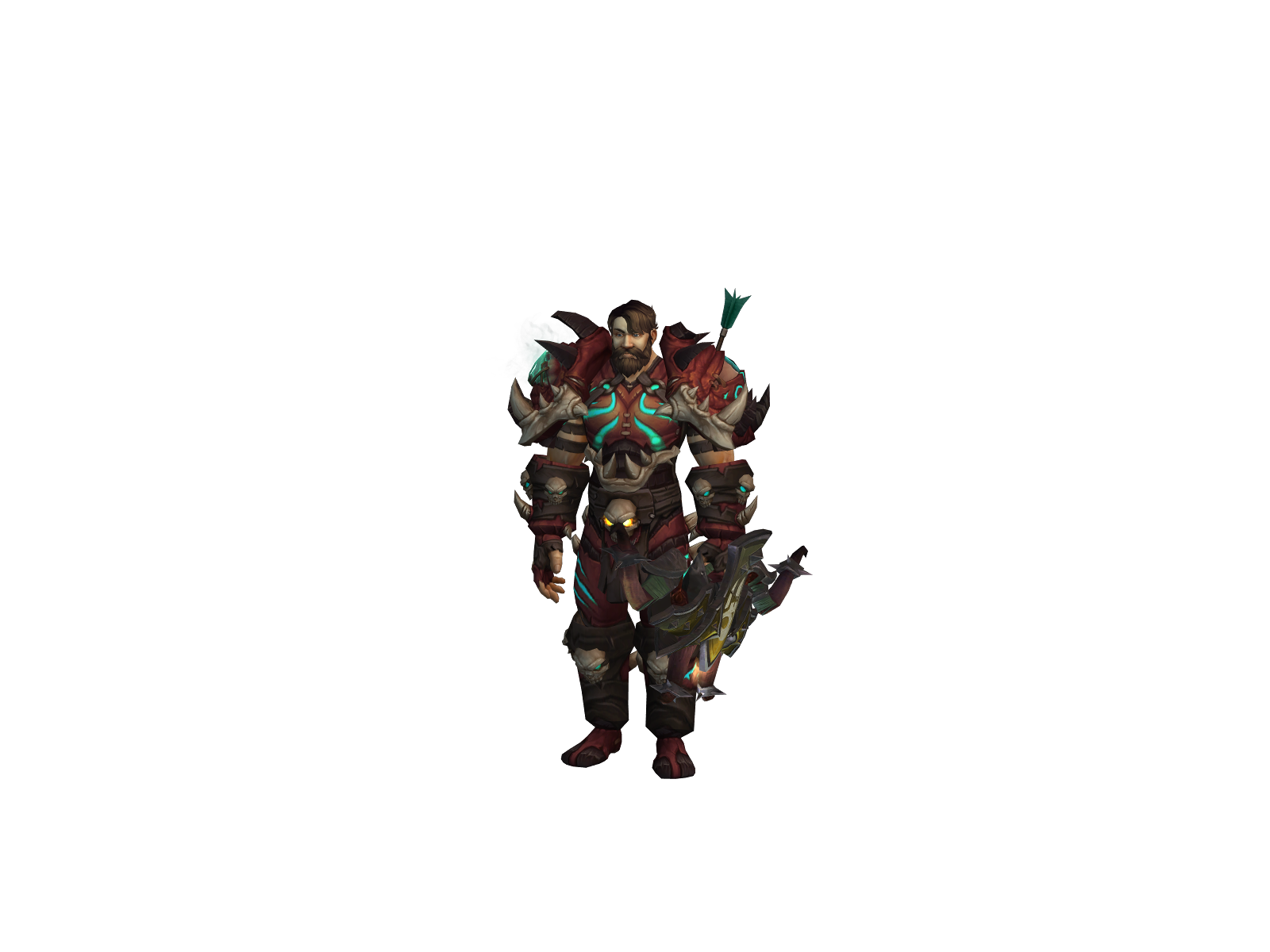 Nwairfield 3D character render