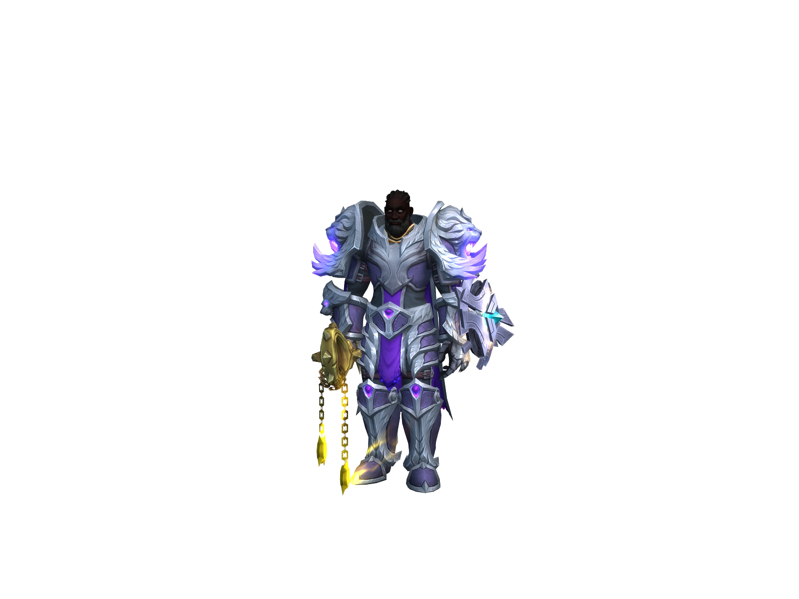 Azajudgeman 3D character render