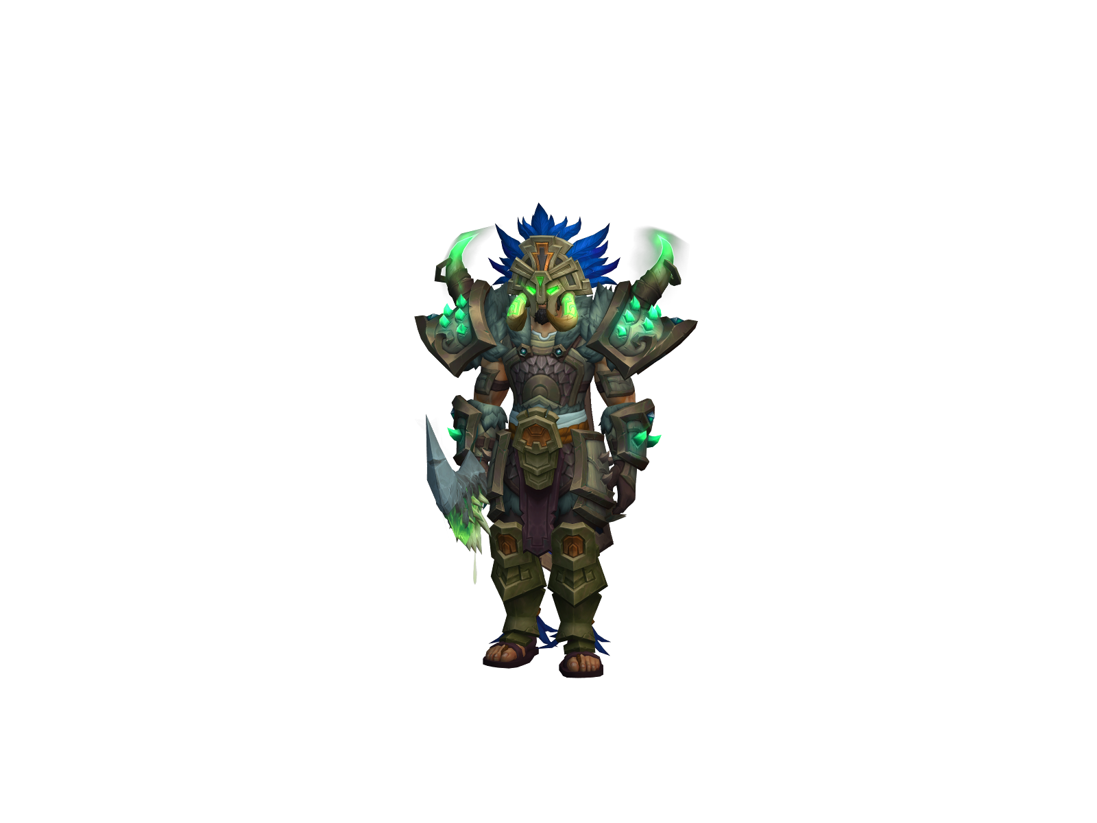 Barree 3D character render
