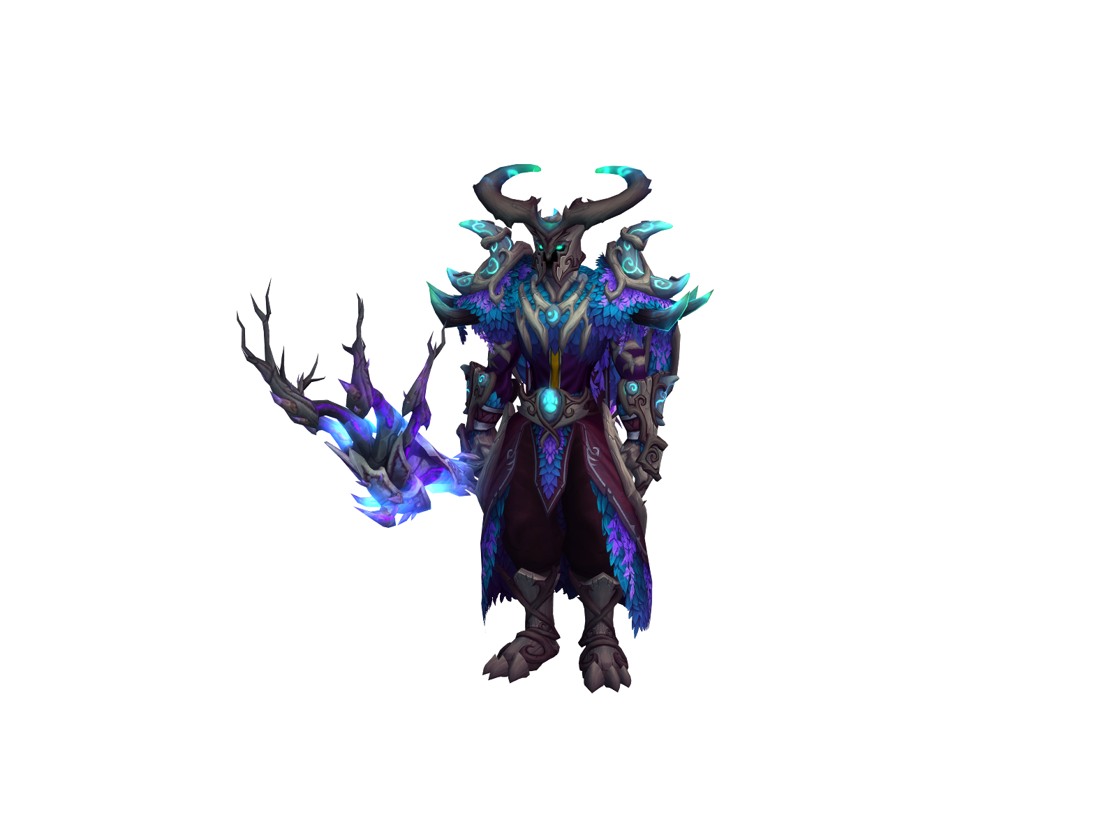 Lunetan 3D character render