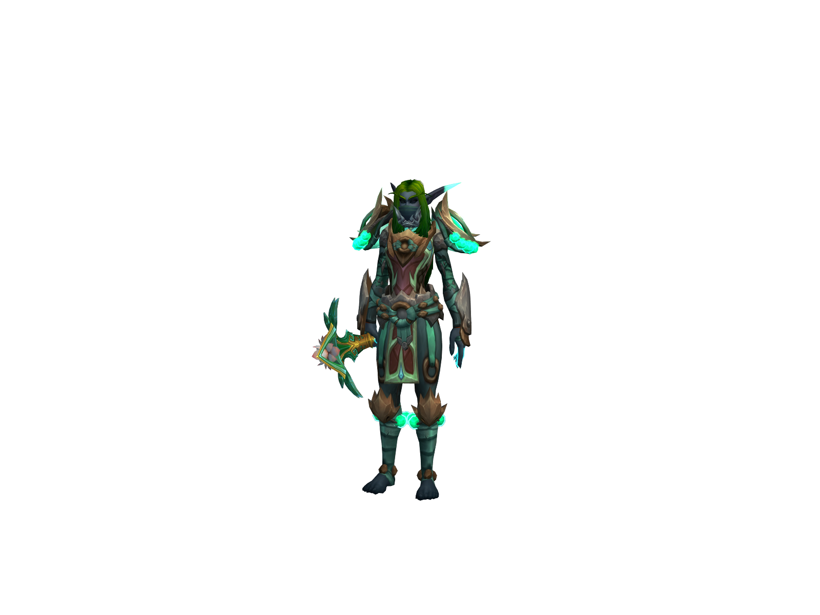 Cerellius 3D character render