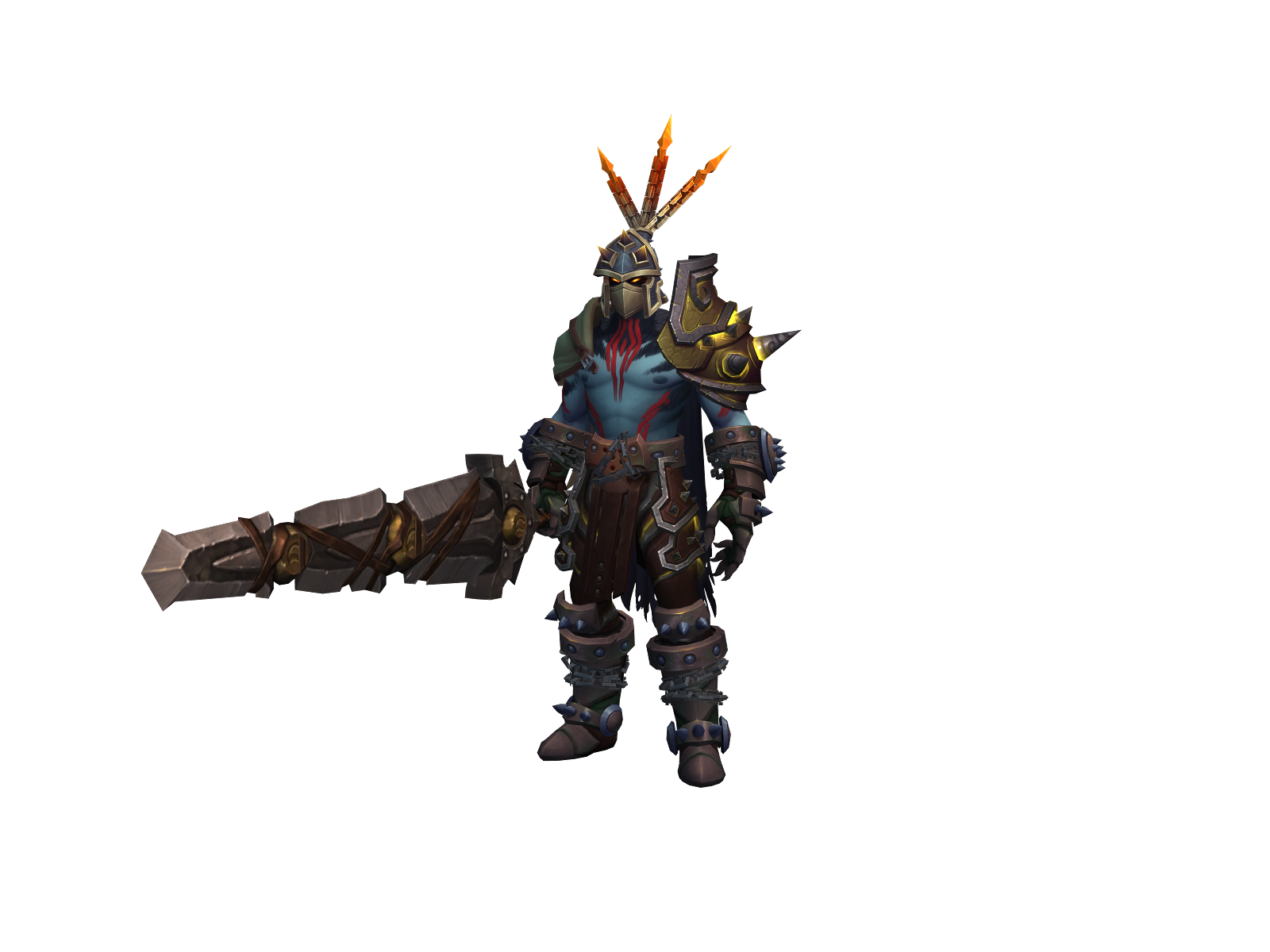 Dozzér 3D character render
