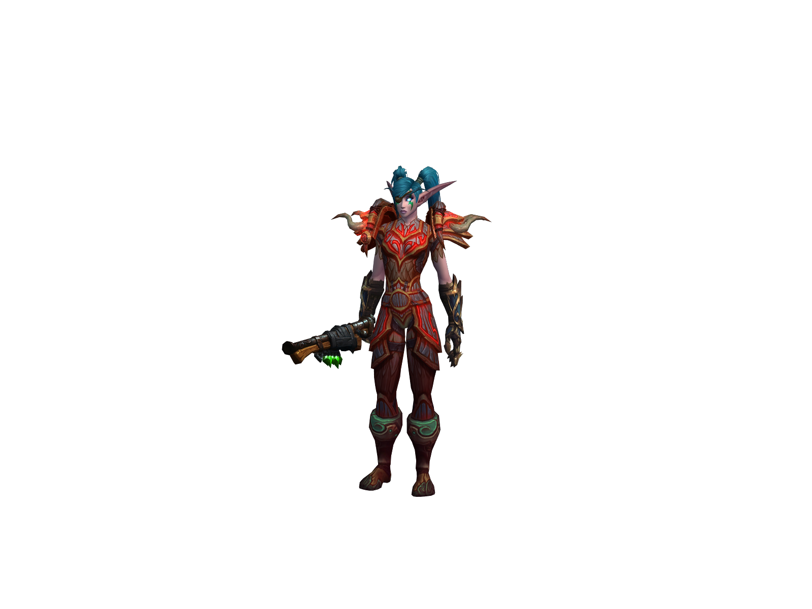 Snvper 3D character render