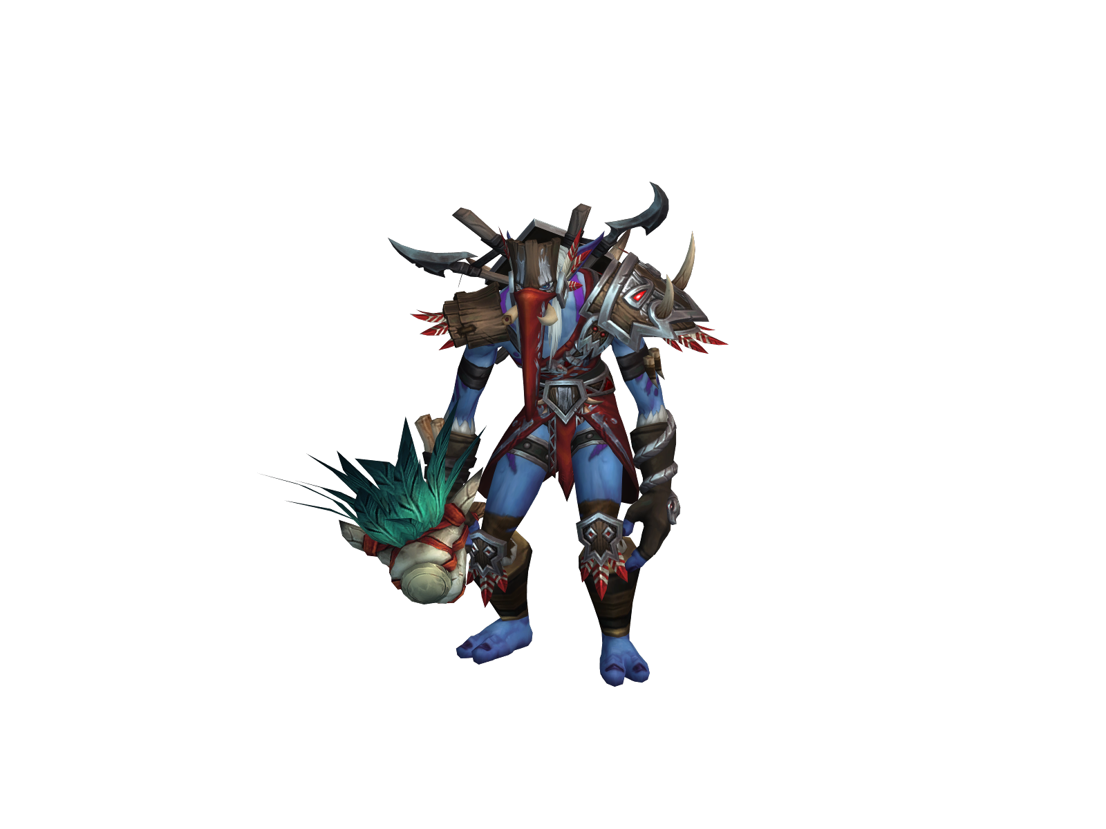 Ragew 3D character render