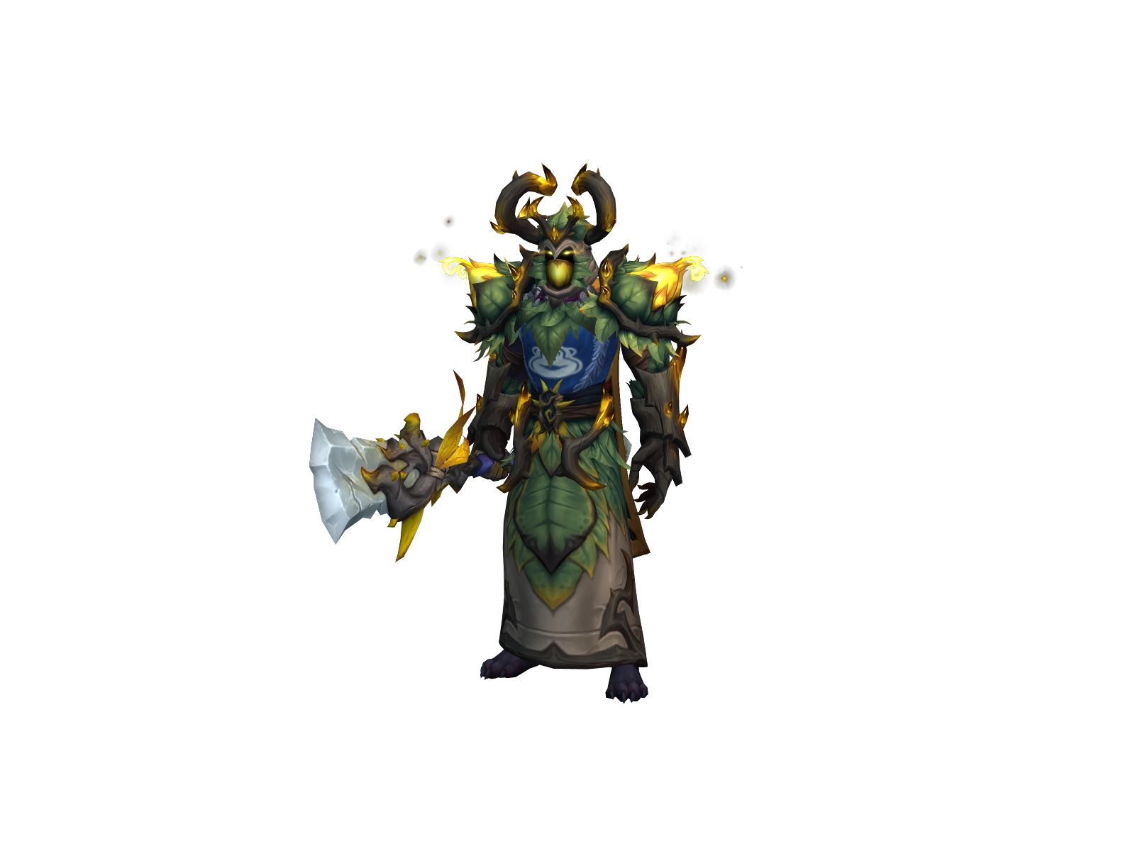 Zengrowl 3D character render