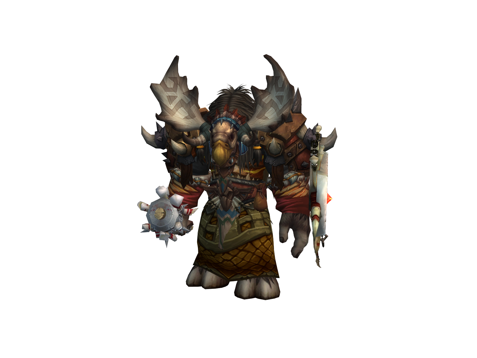Critibull 3D character render