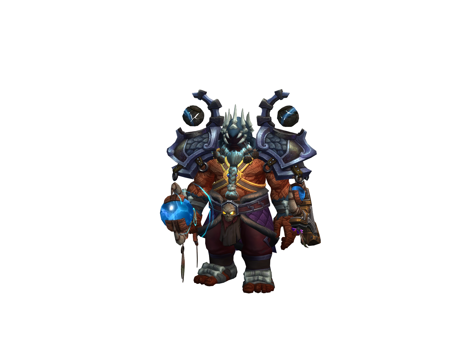 Gonorrion 3D character render