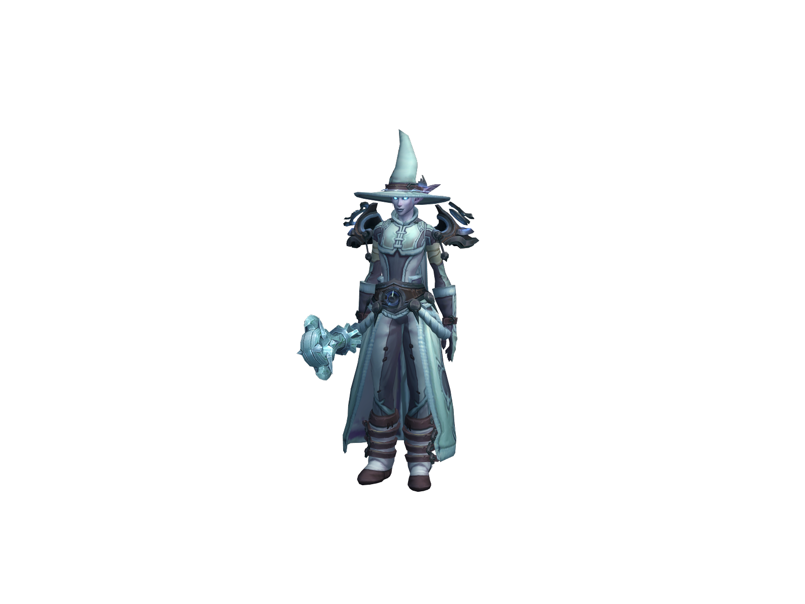 Neuilles 3D character render