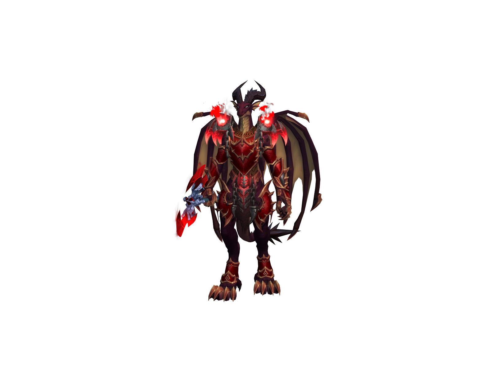 Gigabreath 3D character render