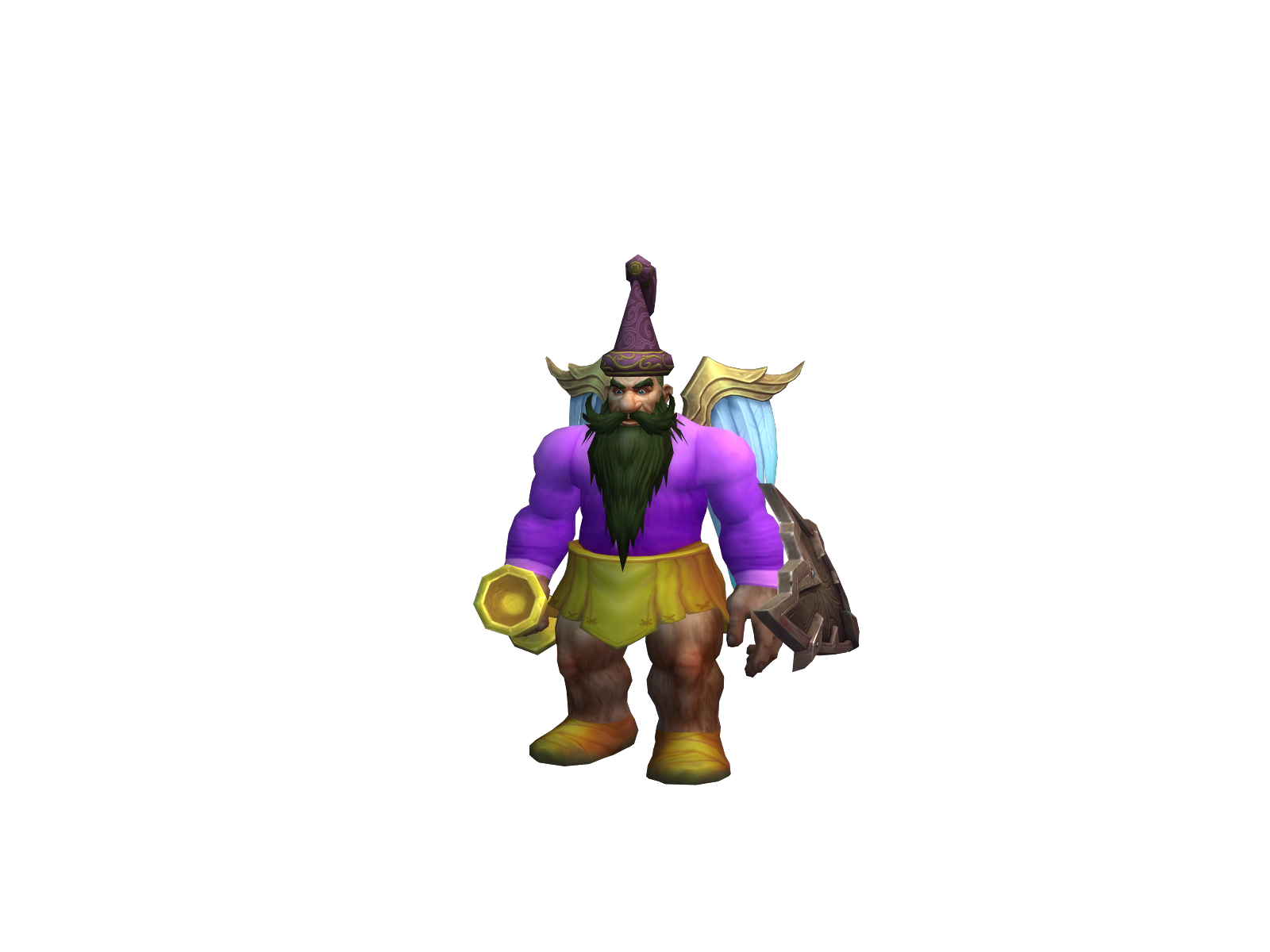 Picklejockey 3D character render
