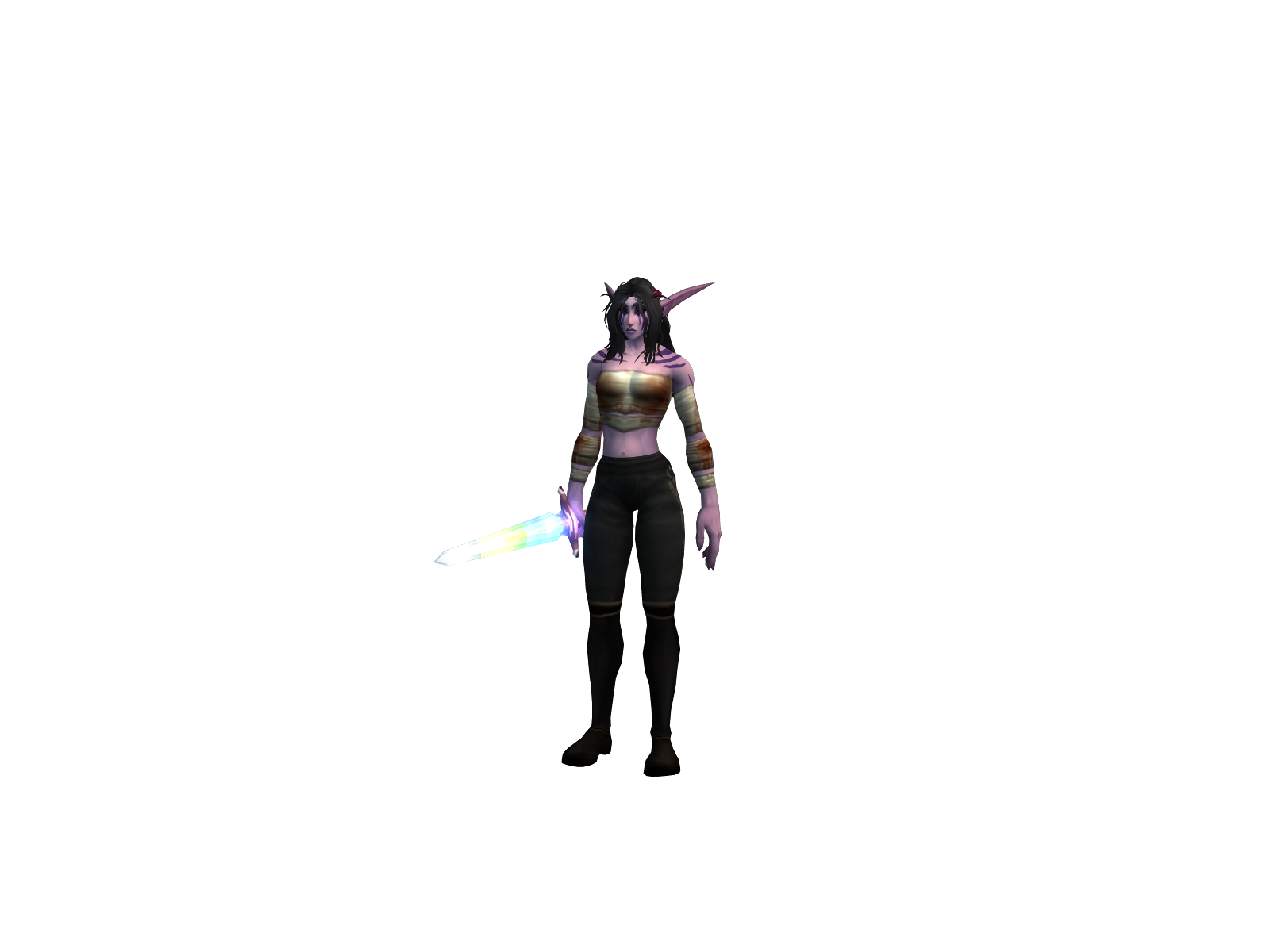 Buzzard 3D character render