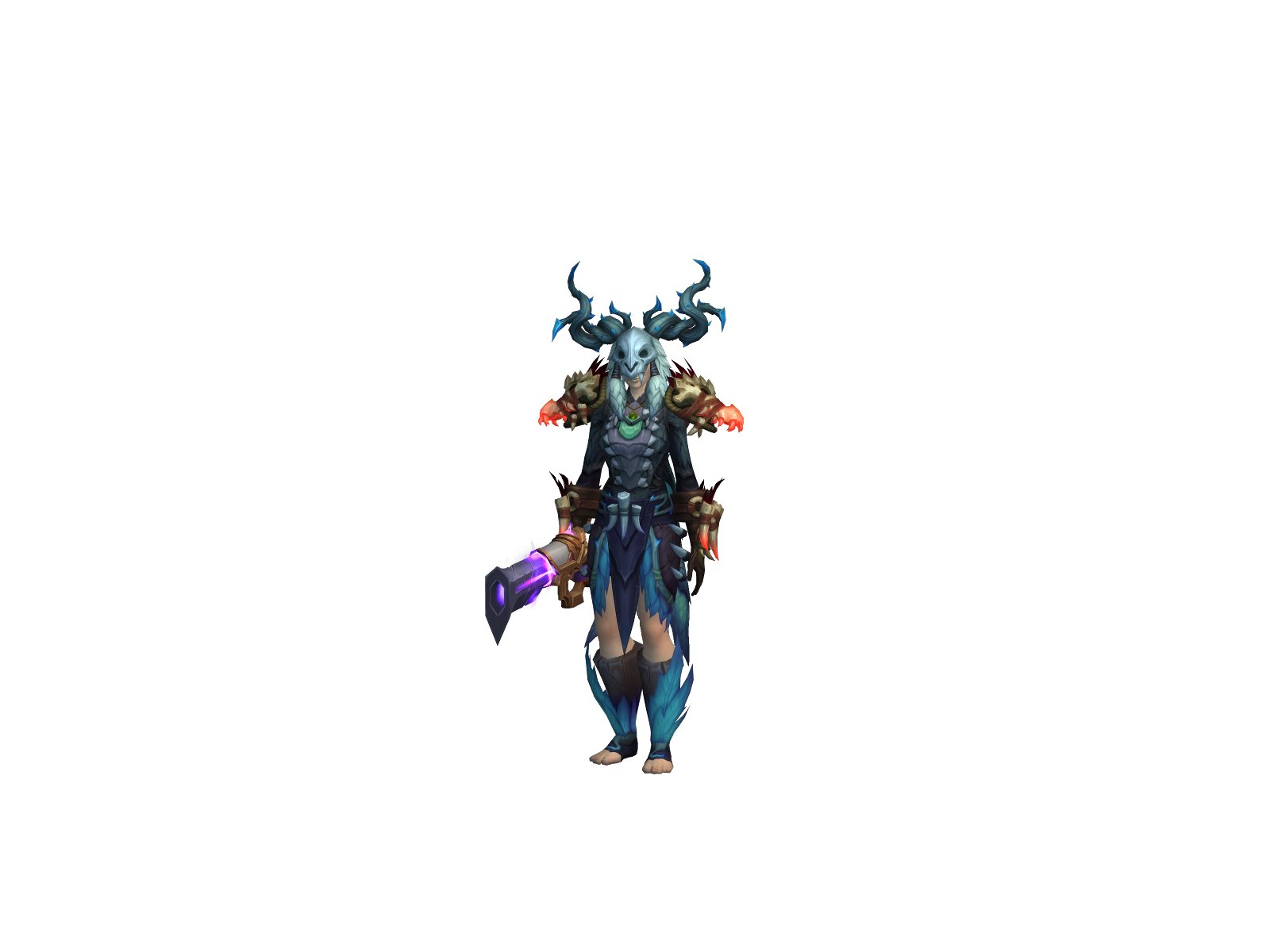 Numberøne 3D character render