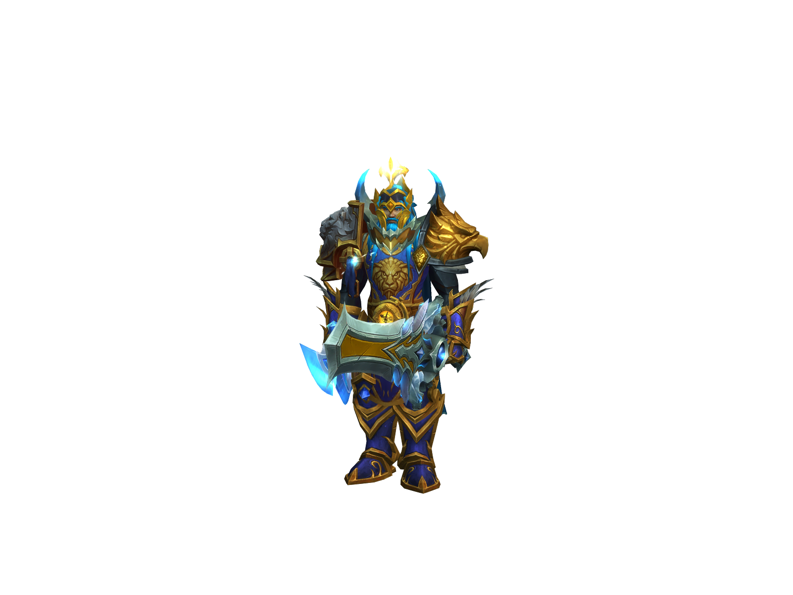Haden 3D character render